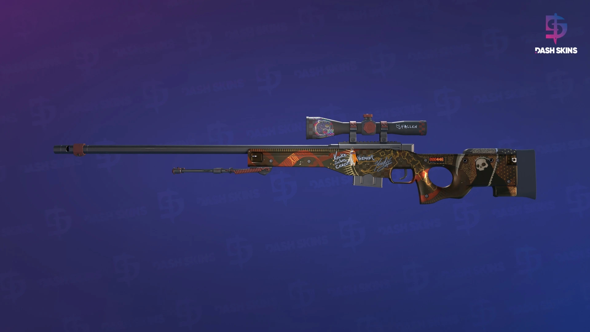 StatTrak™ AWP | Mortis (Field-Tested) Screenshot Playside