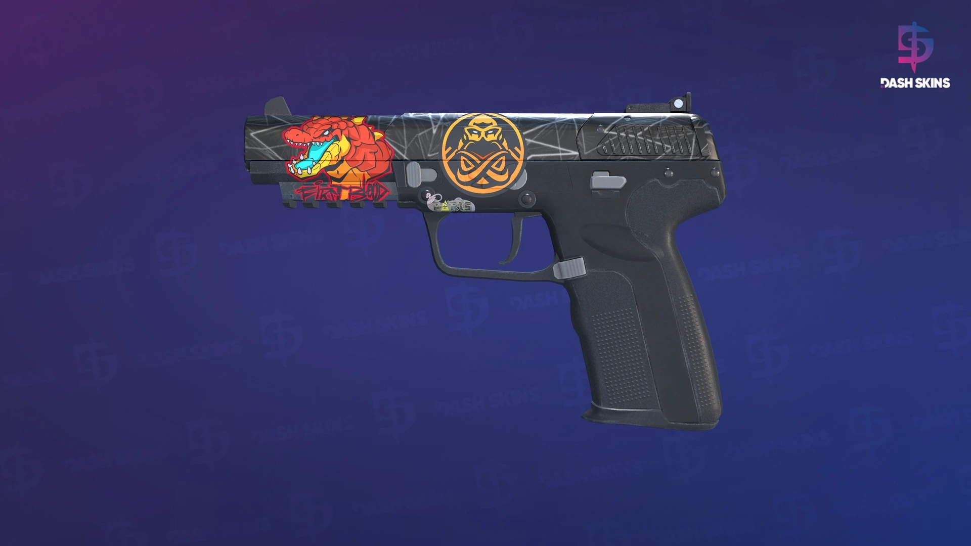 Five-SeveN | Silver Quartz (Factory New) Screenshot Playside