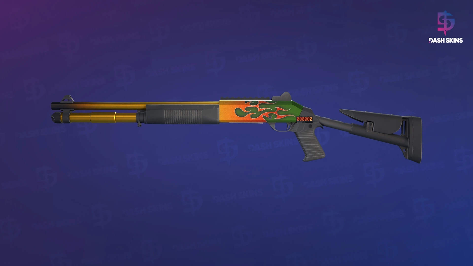 StatTrak™ XM1014 | Teclu Burner (Minimal Wear) Screenshot Playside