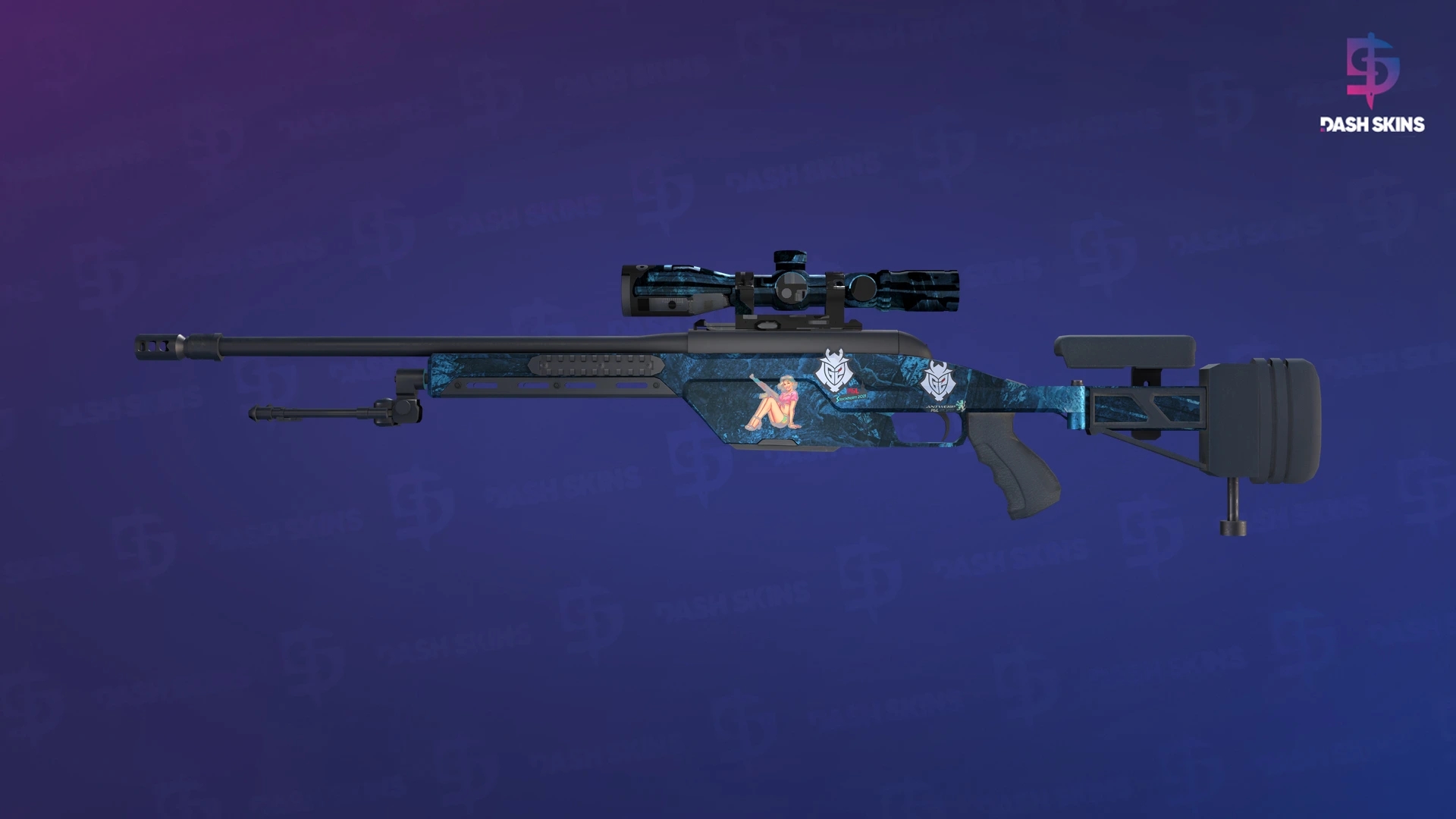 SSG 08 | Abyss (Field-Tested) Screenshot Playside