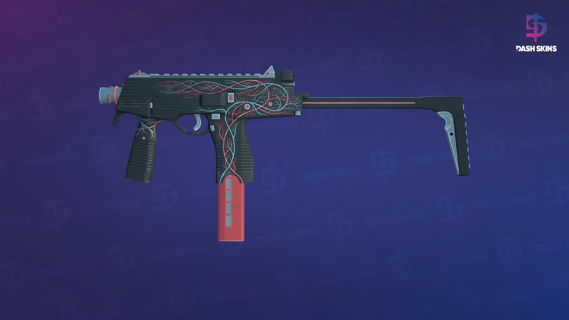 MP9 | Capillary (Minimal Wear) Screenshot Playside