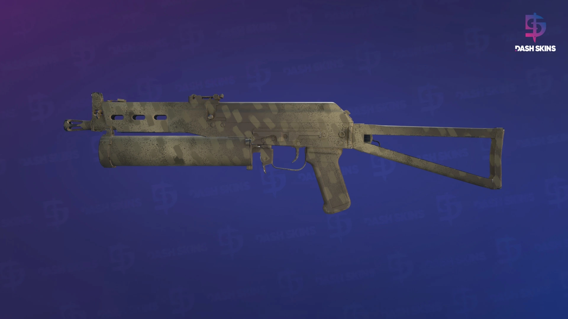 PP-Bizon | Sand Dashed (Factory New) Screenshot Playside