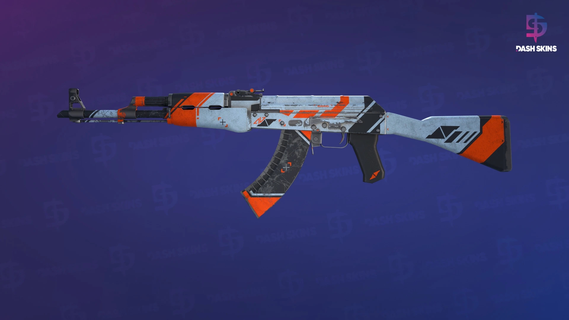AK-47 | Asiimov (Battle-Scarred) Screenshot Playside
