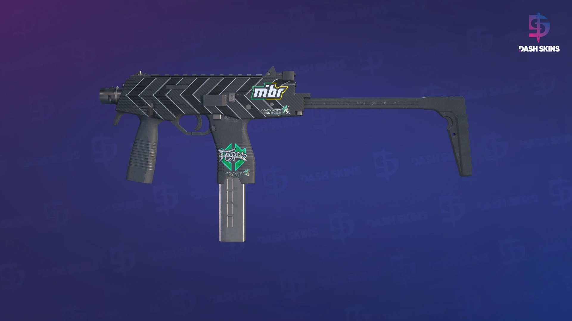MP9 | Dart (Factory New) Screenshot Playside