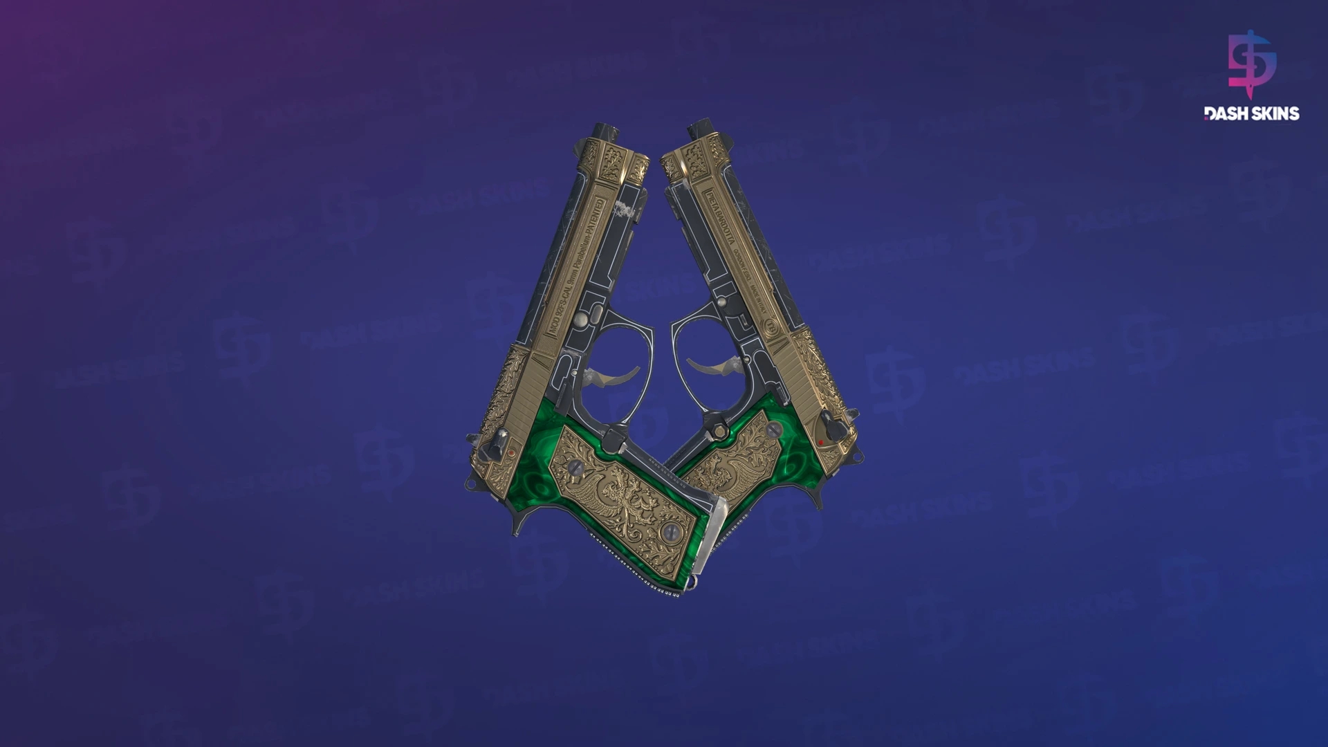 Dual Berettas | Royal Consorts (Minimal Wear) Screenshot Playside