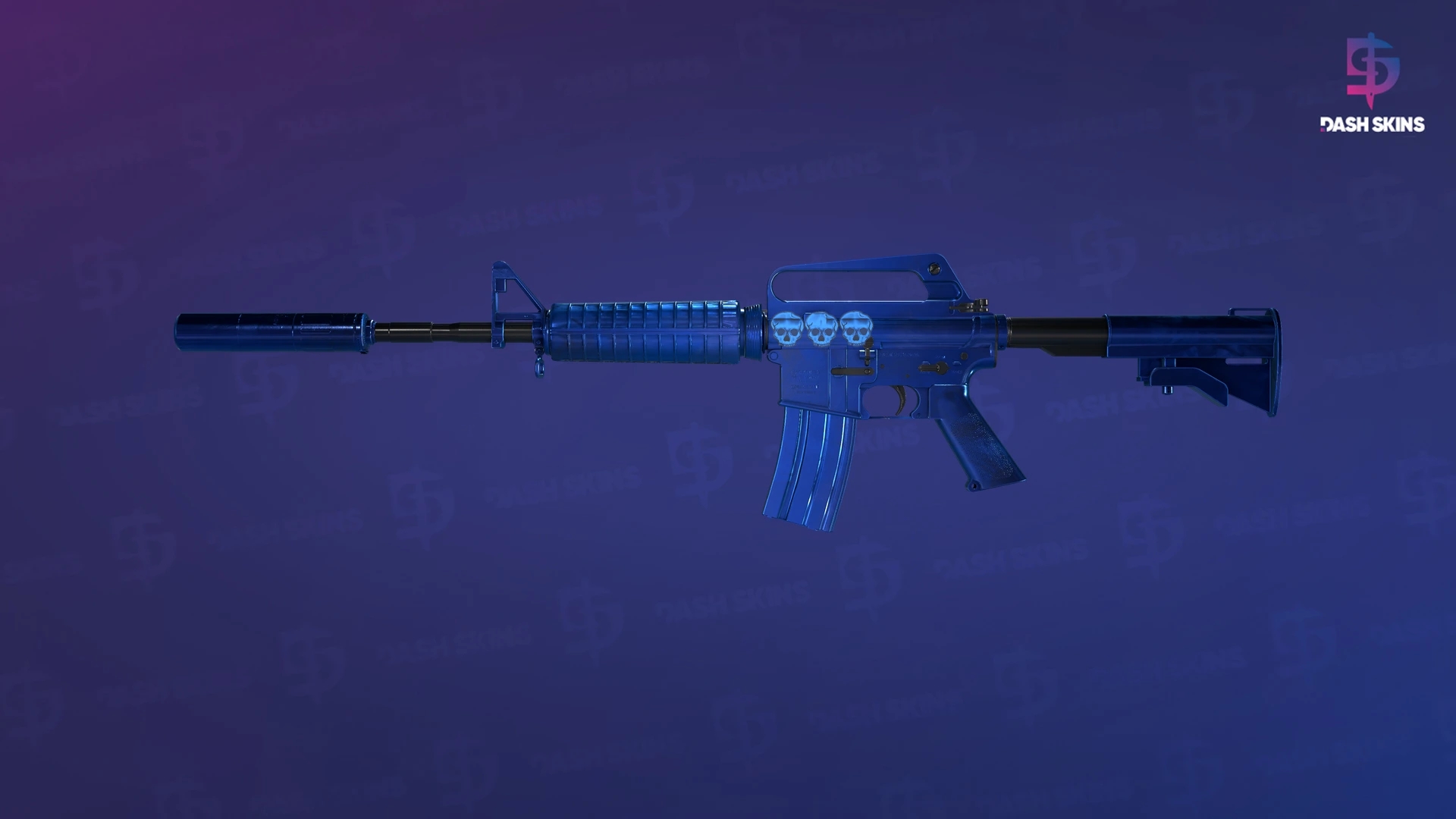 M4A1-S | Blue Phosphor (Factory New) Screenshot Playside