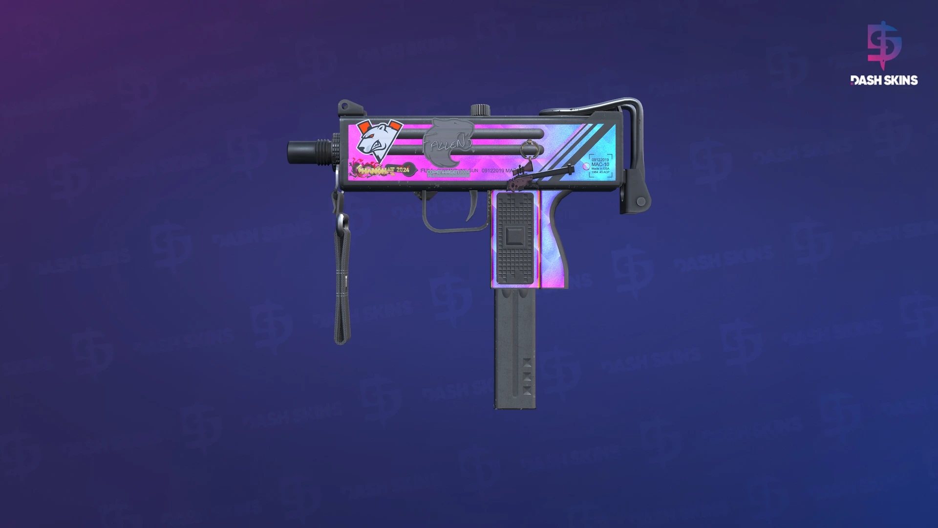MAC-10 | Disco Tech (Field-Tested) Screenshot Playside