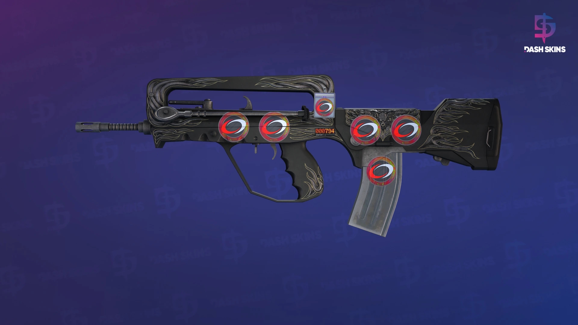 StatTrak™ FAMAS | Djinn (Field-Tested) Screenshot Playside