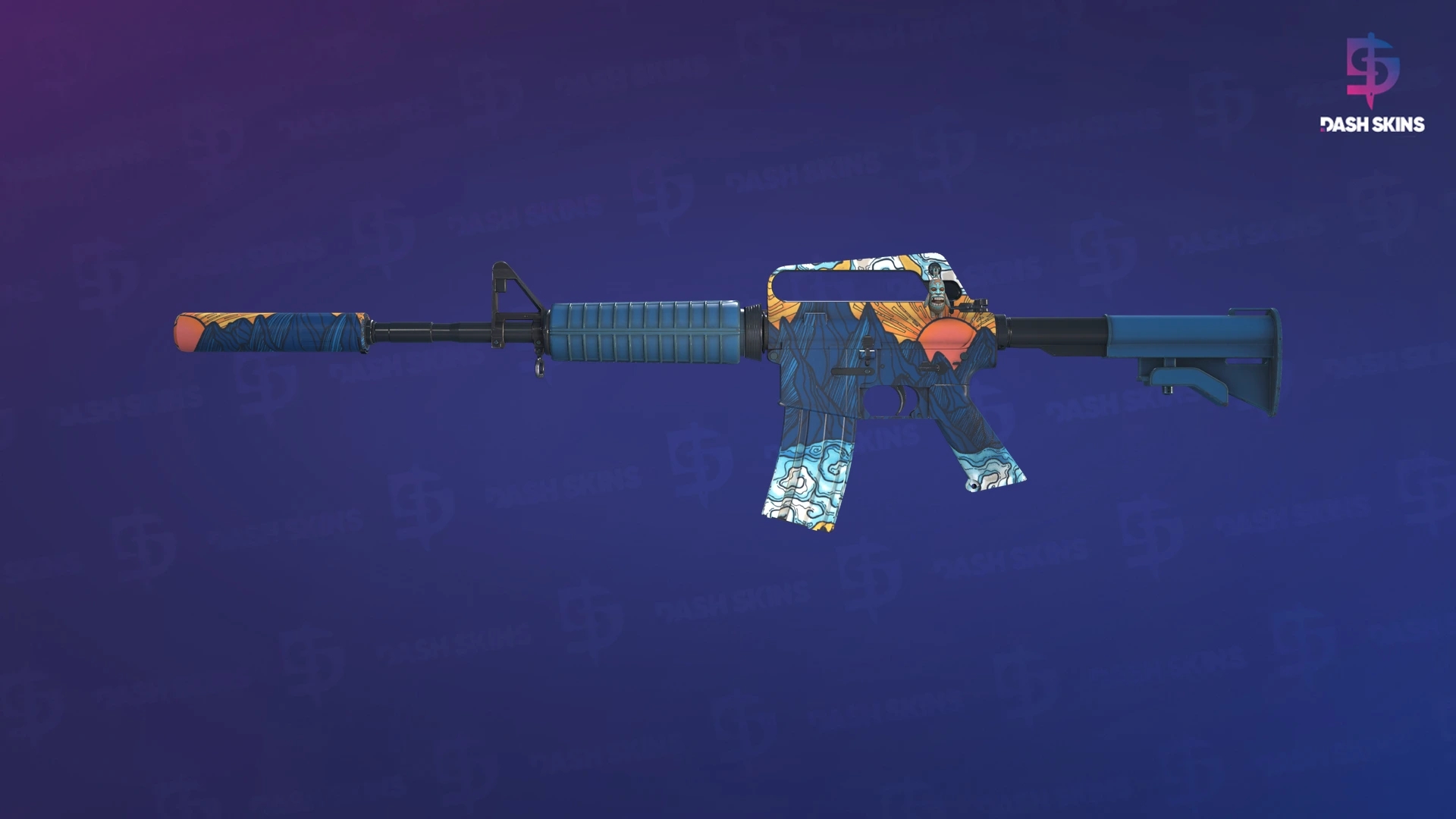 M4A1-S | Solitude (Minimal Wear) Screenshot Playside