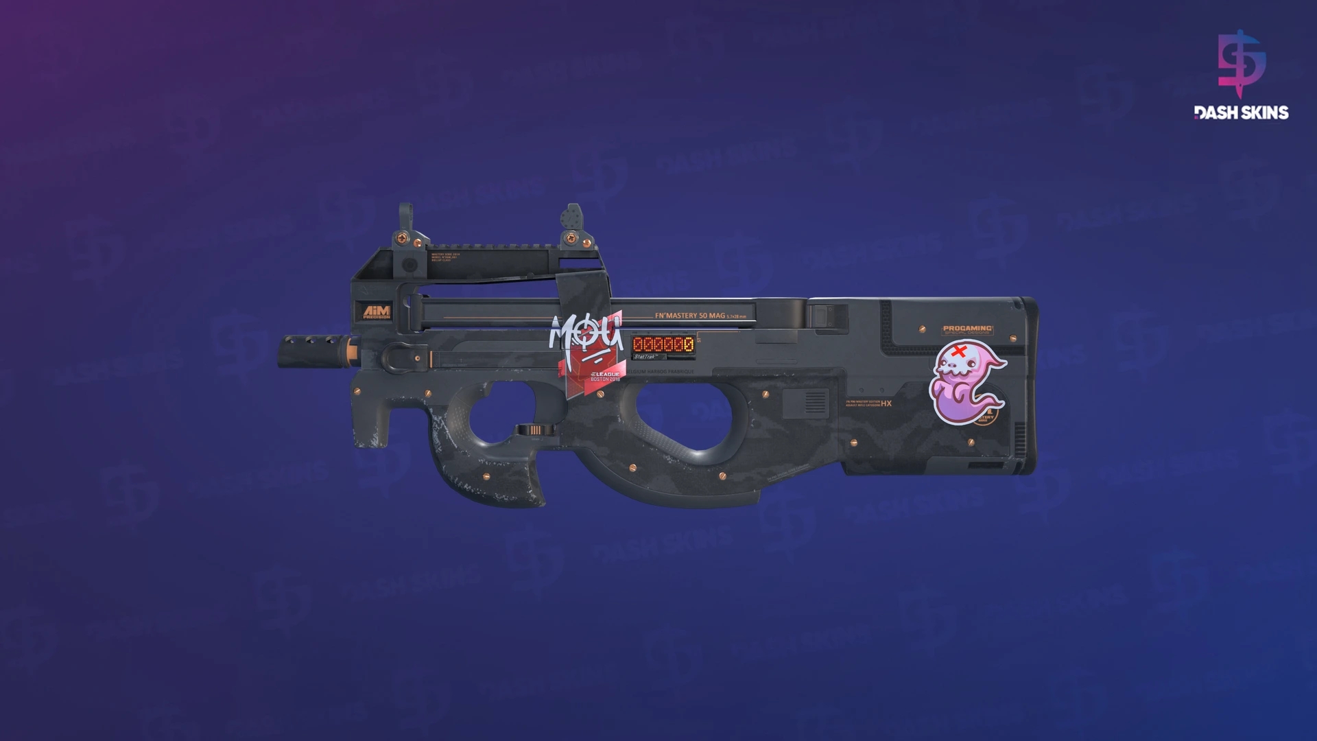 StatTrak™ P90 | Elite Build (Minimal Wear) Screenshot Playside