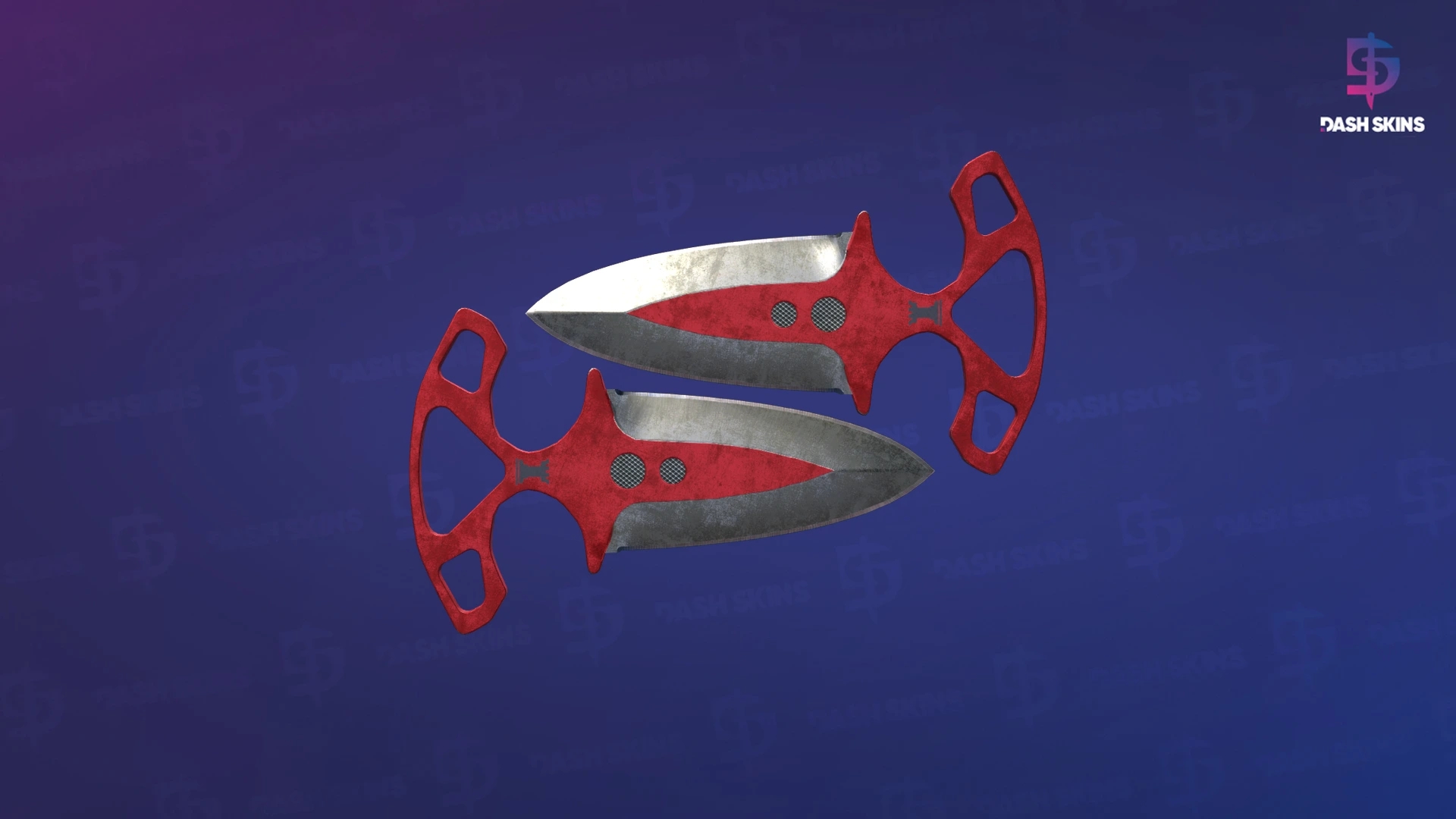 ★ Shadow Daggers | Autotronic (Battle-Scarred) Screenshot Playside