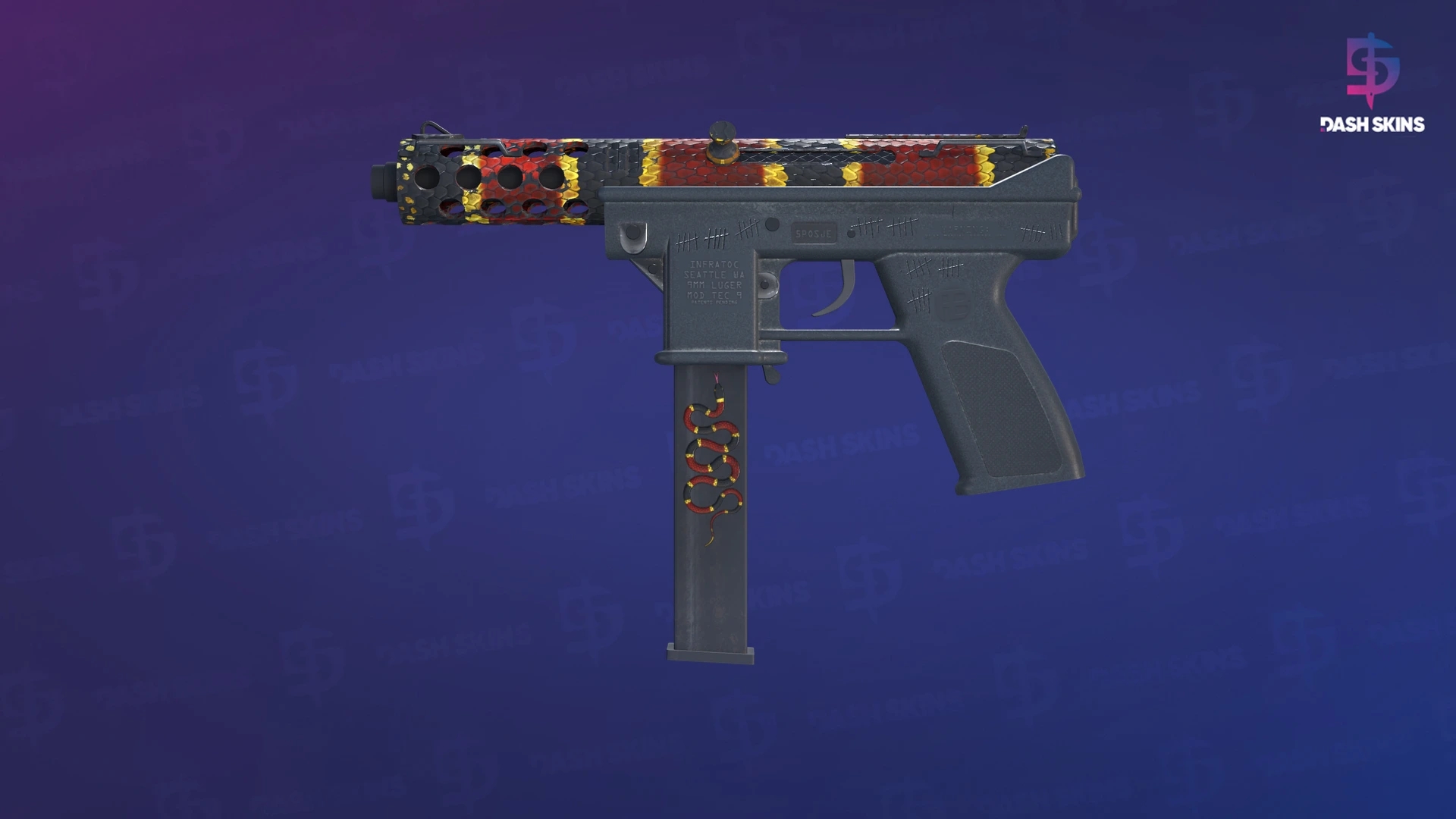 Tec-9 | Snek-9 (Field-Tested) Screenshot Playside