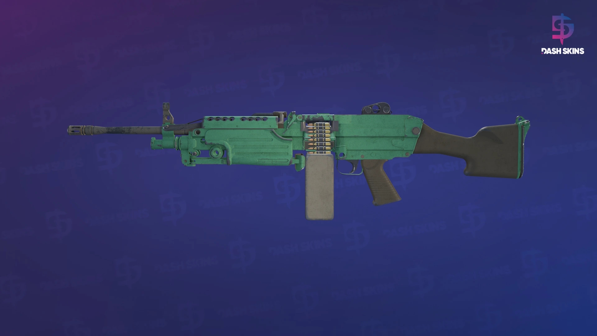 M249 | Jungle (Well-Worn) Screenshot Playside