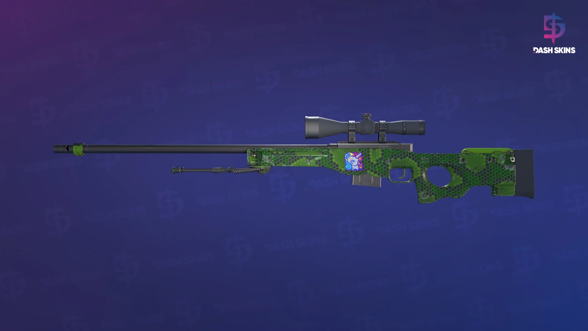 AWP | Pit Viper (Minimal Wear) Screenshot Playside