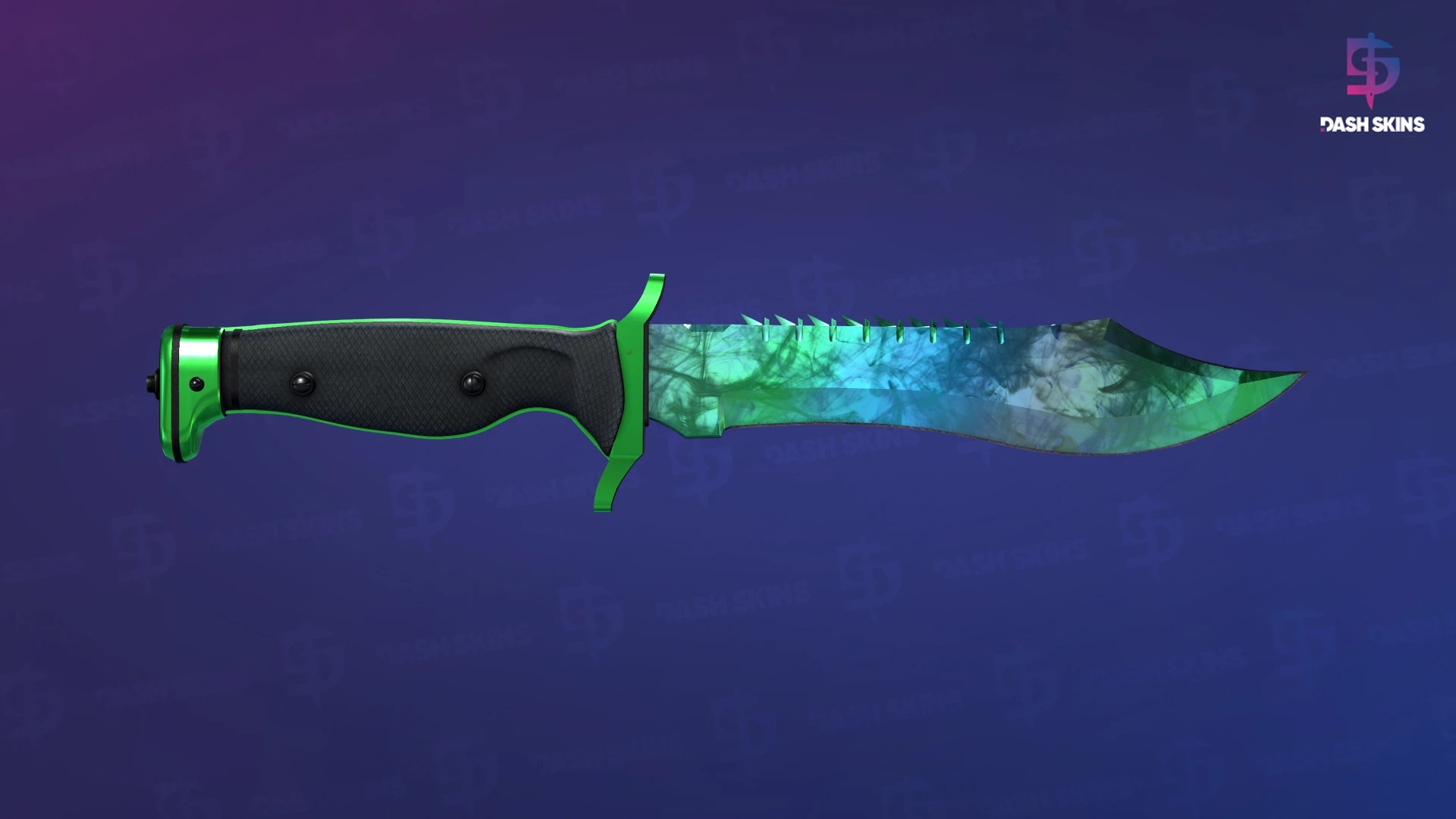 ★ Bowie Knife | Gamma Doppler (Factory New) - Phase 3 Screenshot Playside