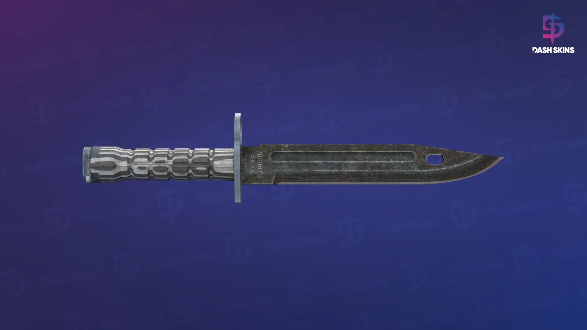 ★ Bayonet | Black Laminate (Battle-Scarred) Screenshot Playside
