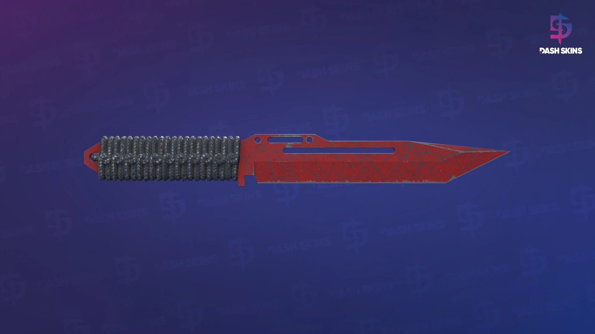★ Paracord Knife | Crimson Web (Well-Worn) Screenshot Playside