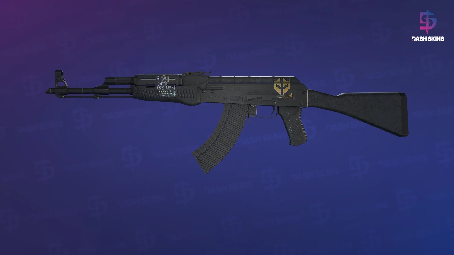 AK-47 | Slate (Battle-Scarred) Screenshot Playside