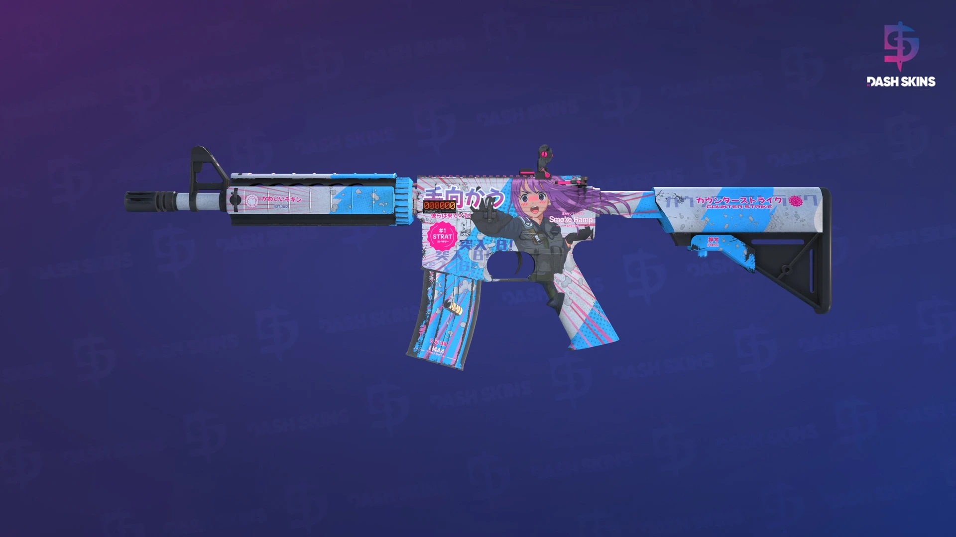 StatTrak™ M4A4 | Temukau (Field-Tested) Screenshot Playside