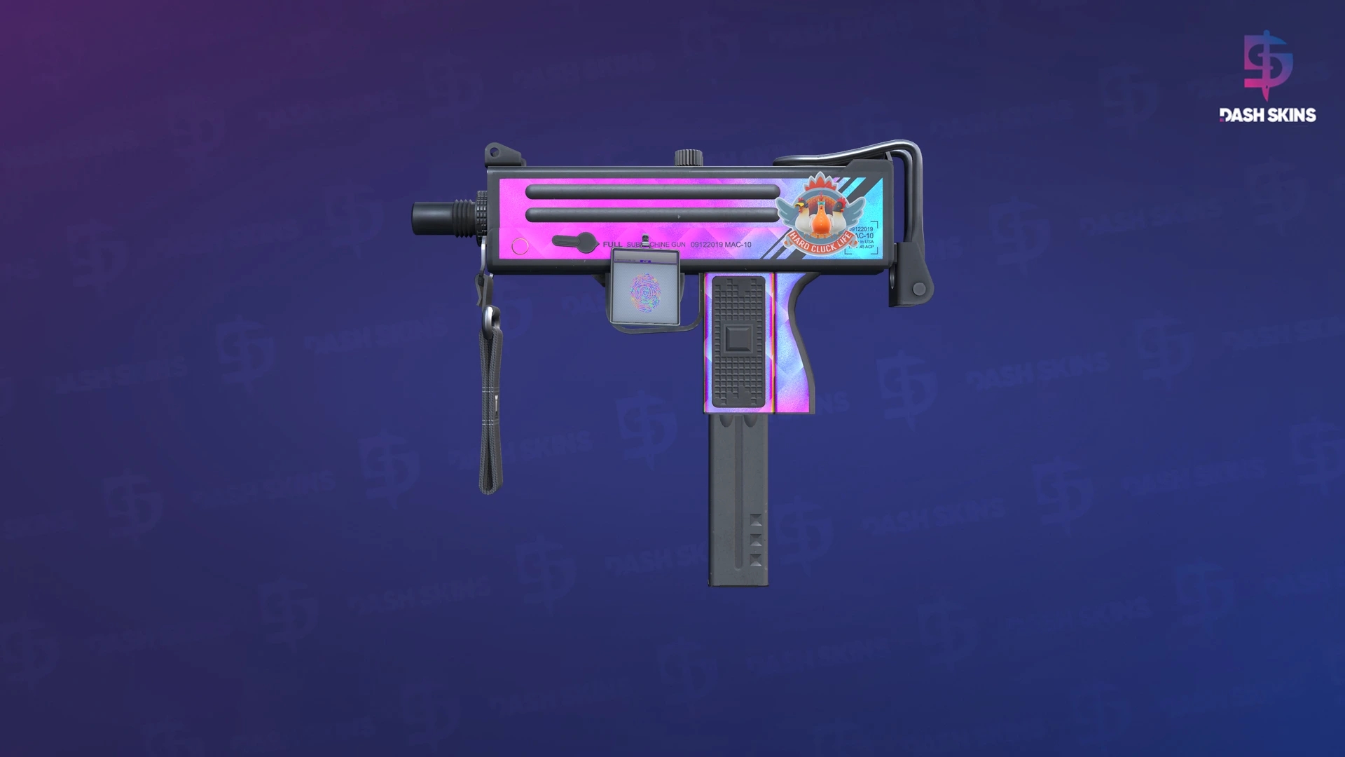 MAC-10 | Disco Tech (Field-Tested) Screenshot Playside