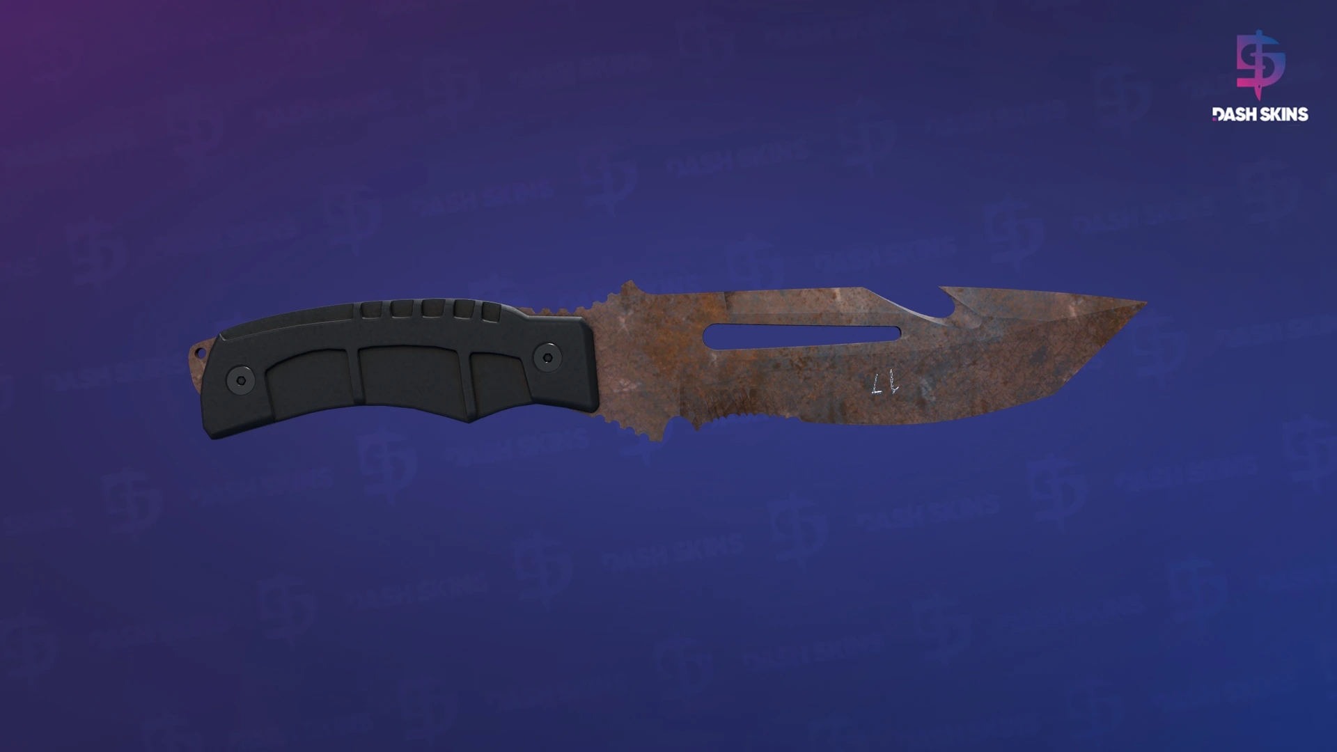 ★ StatTrak™ Survival Knife | Rust Coat (Battle-Scarred) Screenshot Playside