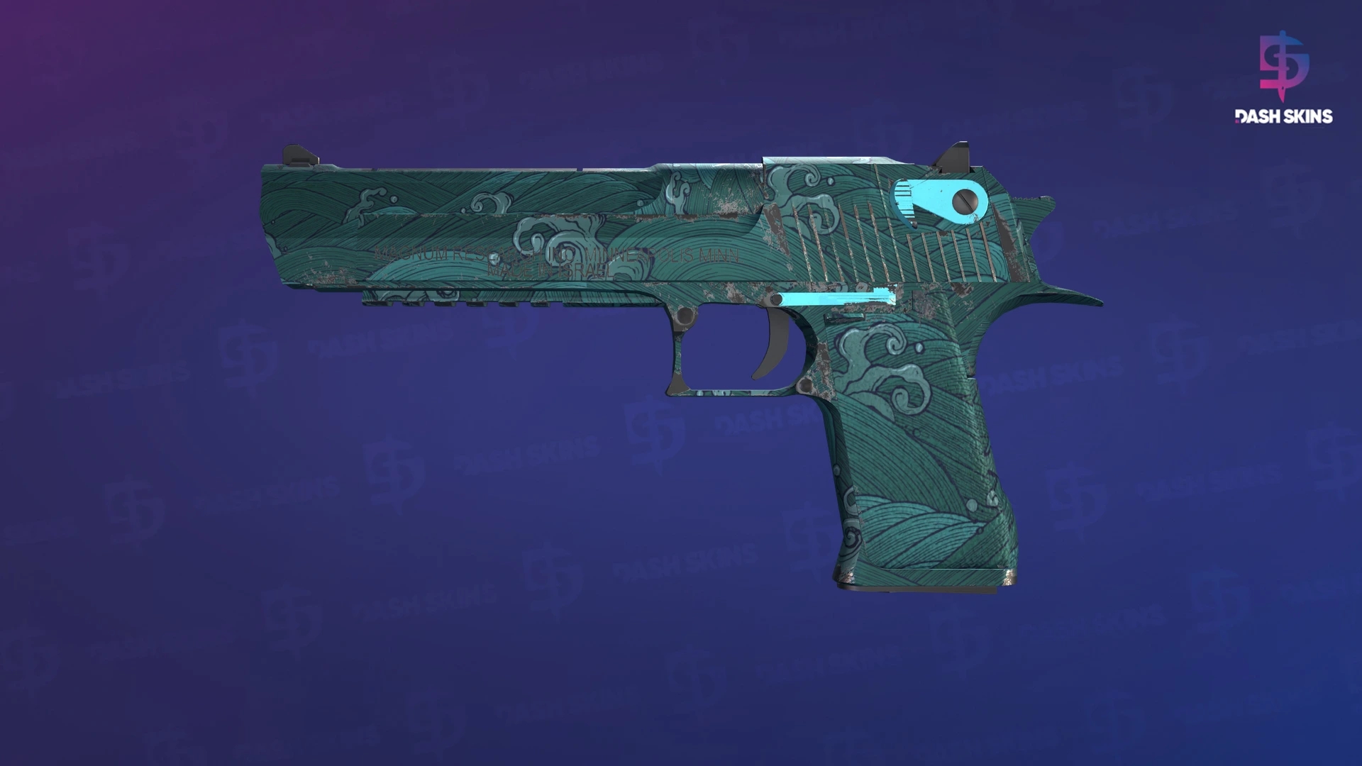 Desert Eagle | Midnight Storm (Minimal Wear) Screenshot Playside