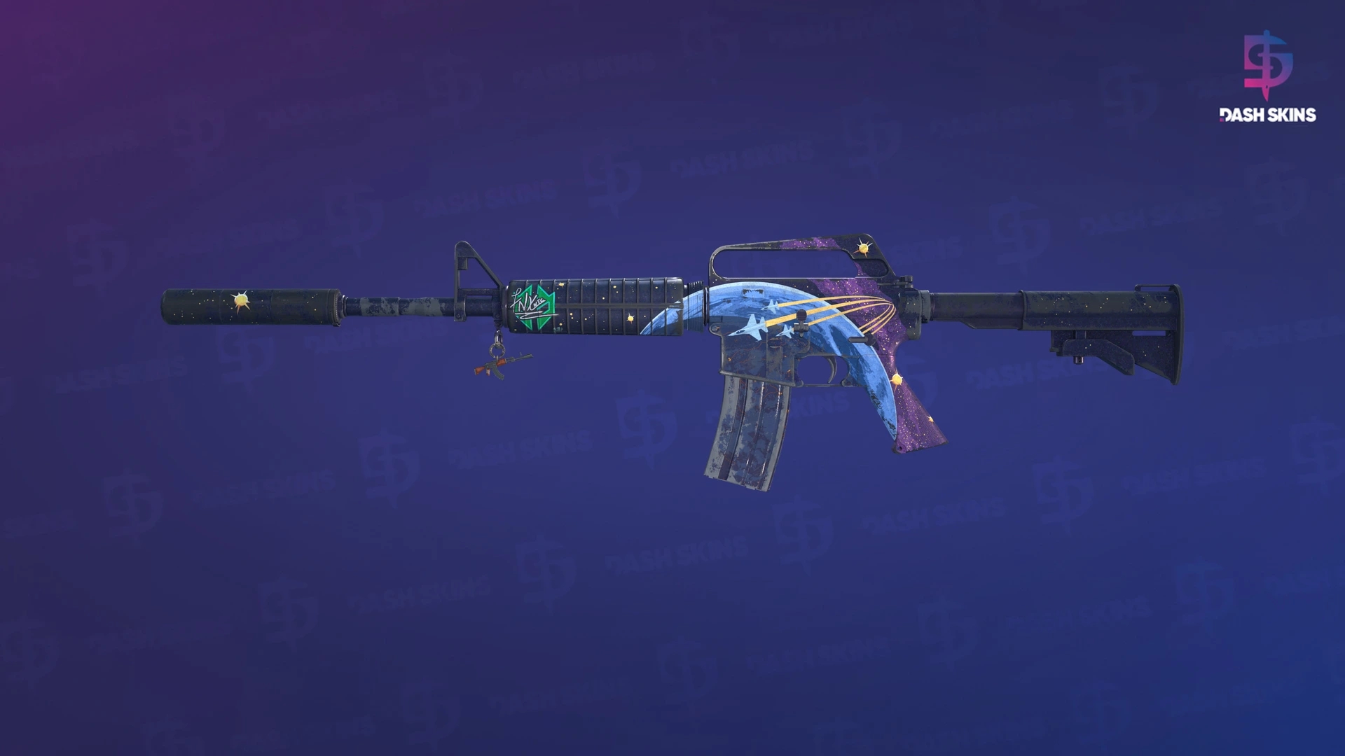 M4A1-S | Stratosphere (Well-Worn) Screenshot Playside