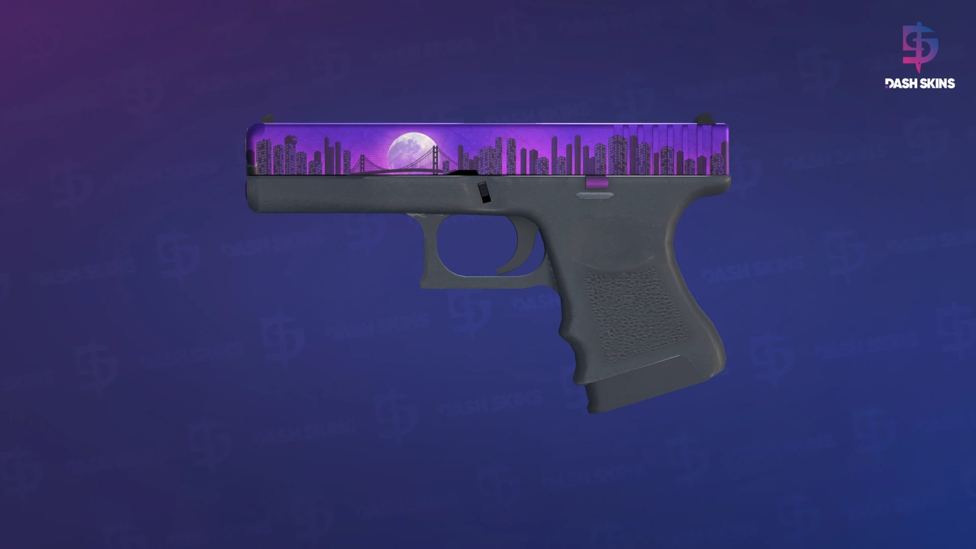 Glock-18 | Moonrise (Factory New) Screenshot Playside