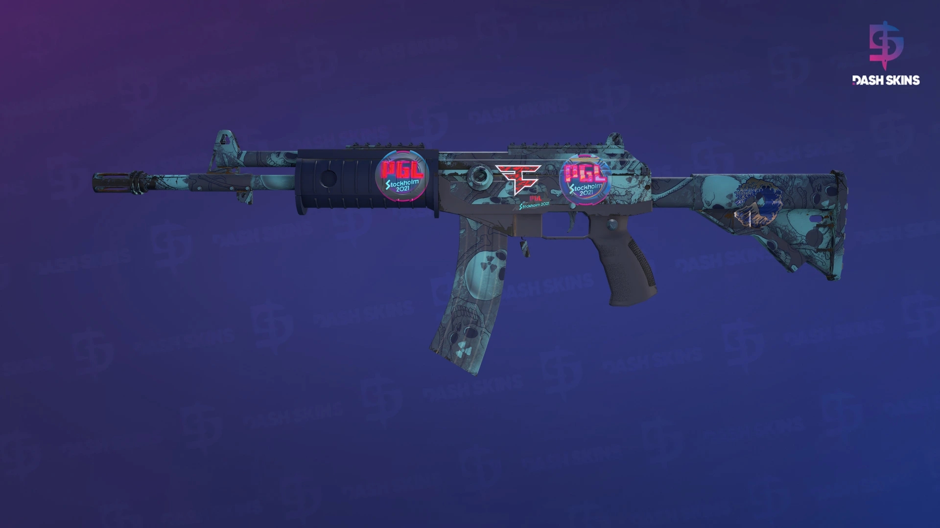 Galil AR | Cold Fusion (Minimal Wear) Screenshot Playside