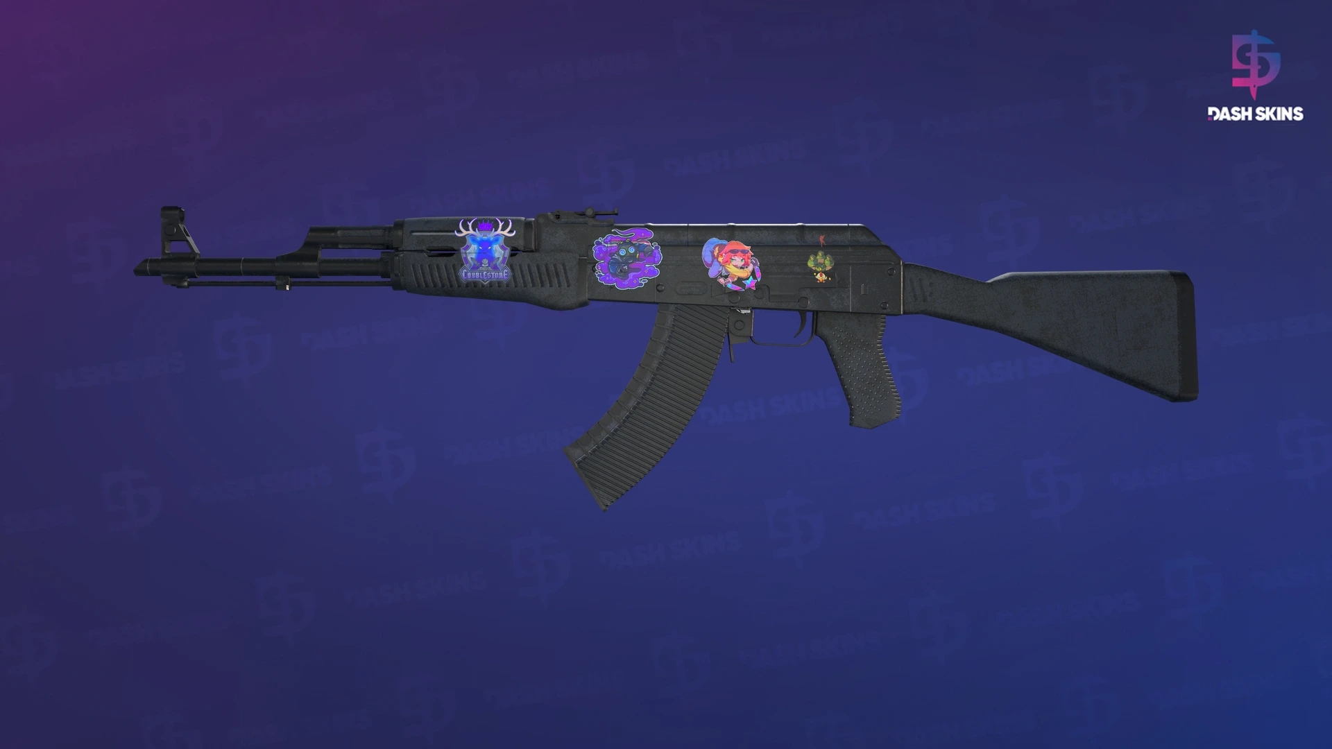 AK-47 | Slate (Battle-Scarred) Screenshot Playside
