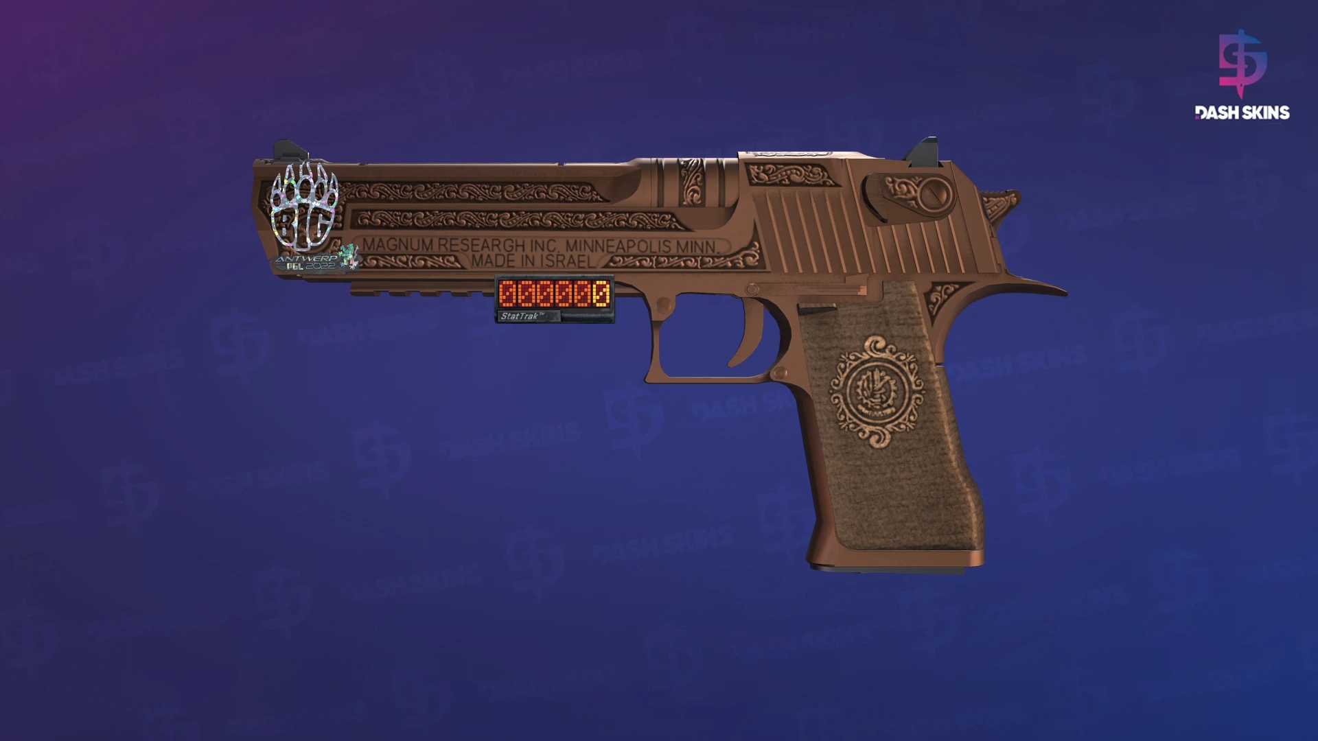 StatTrak™ Desert Eagle | Corinthian (Minimal Wear) Screenshot Playside