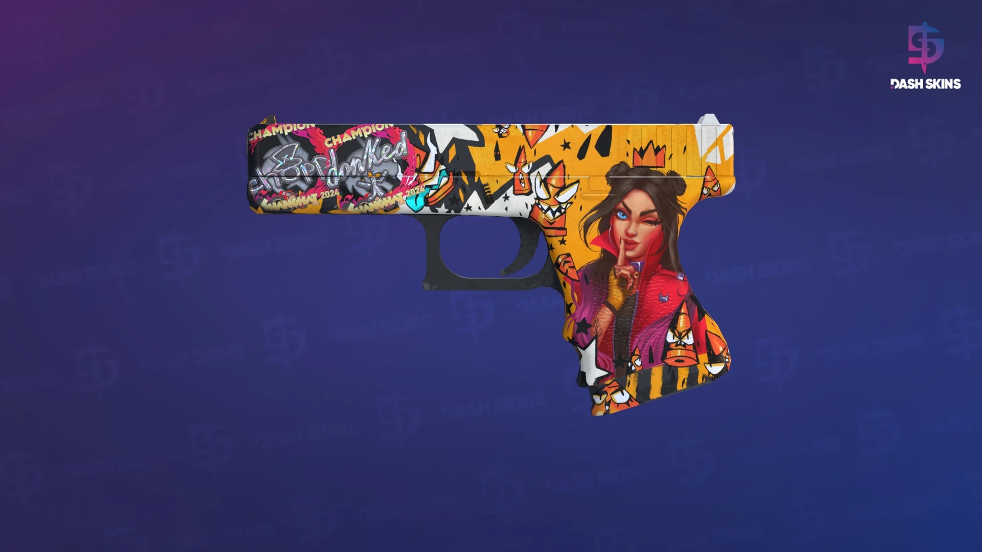 Glock-18 | Bullet Queen (Minimal Wear) Screenshot Playside
