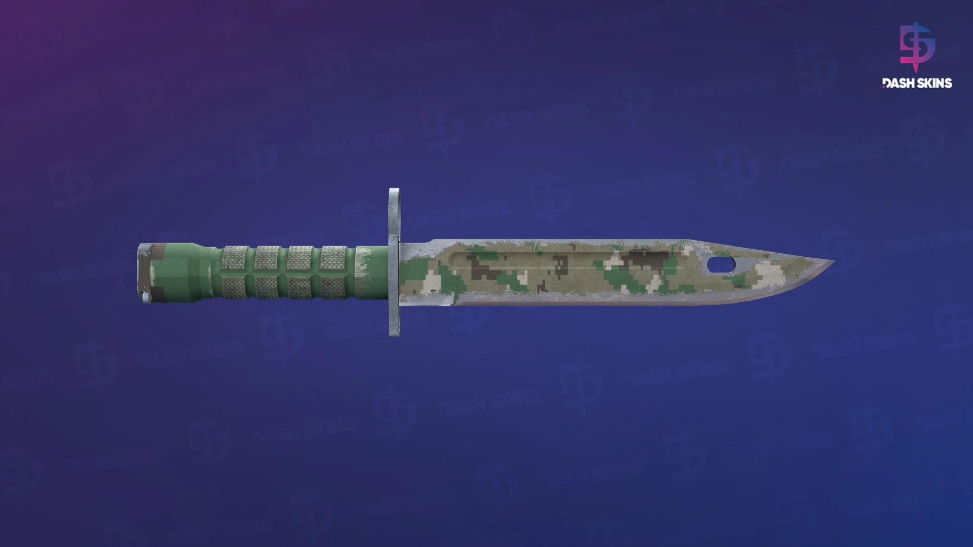 ★ Bayonet | Forest DDPAT (Well-Worn) Screenshot Playside