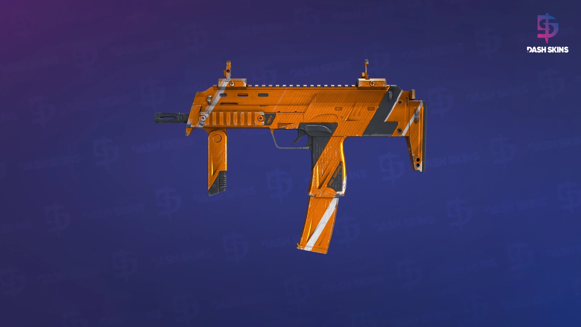 MP7 | Amberline (Field-Tested) Screenshot Playside