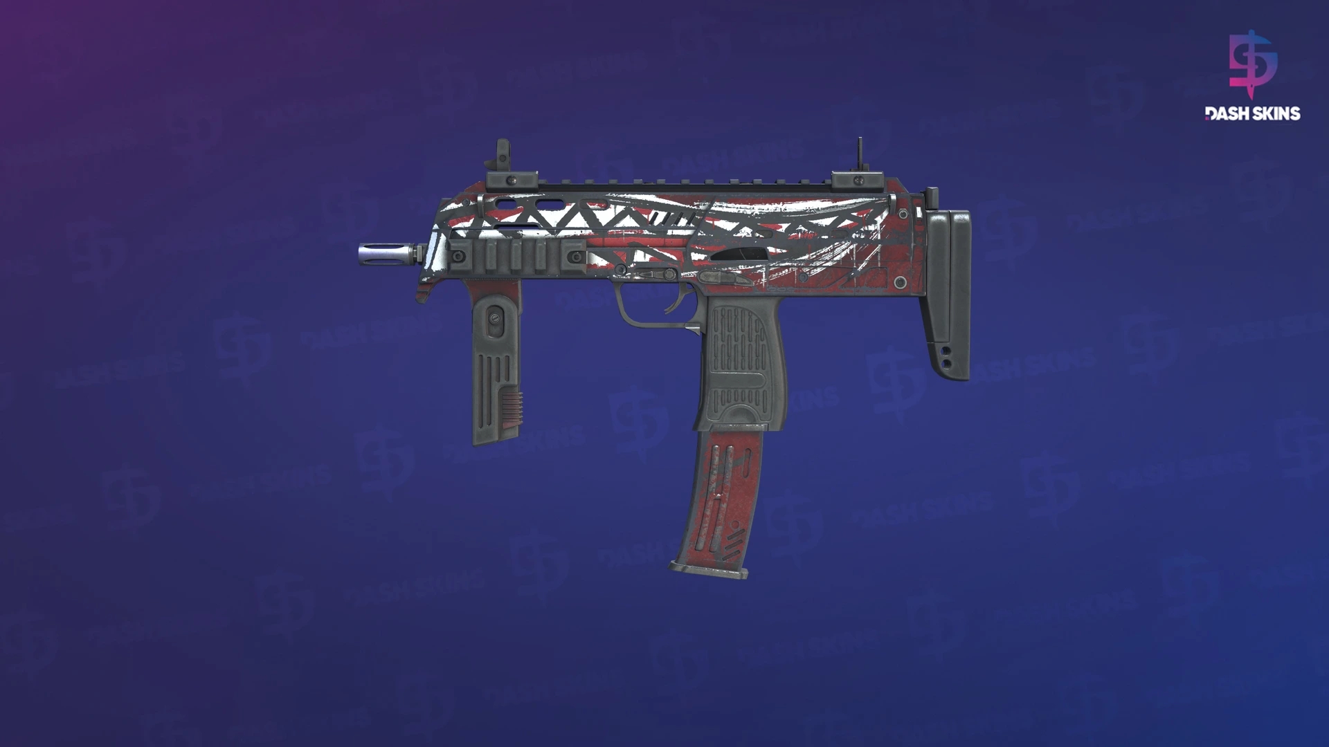 MP7 | Mischief (Battle-Scarred) Screenshot Playside