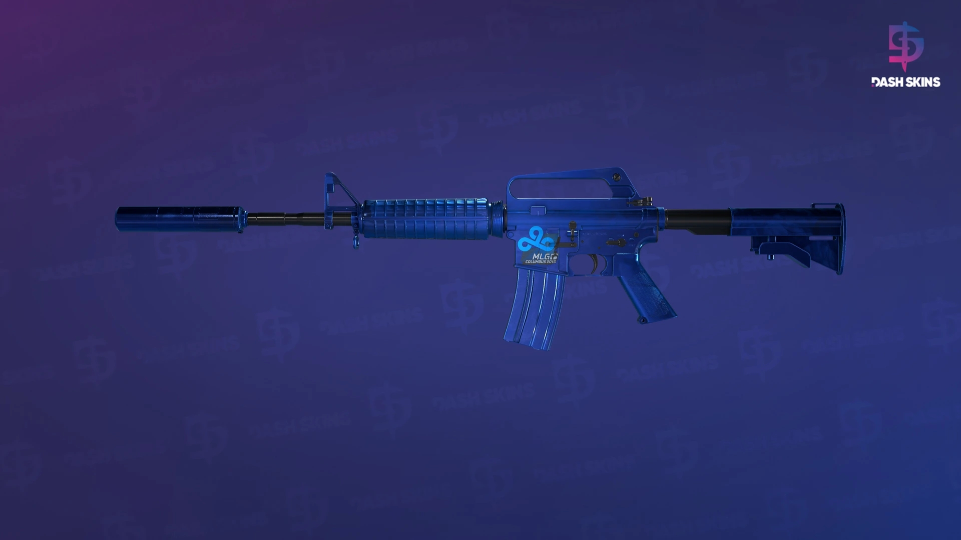 M4A1-S | Blue Phosphor (Factory New) Screenshot Playside
