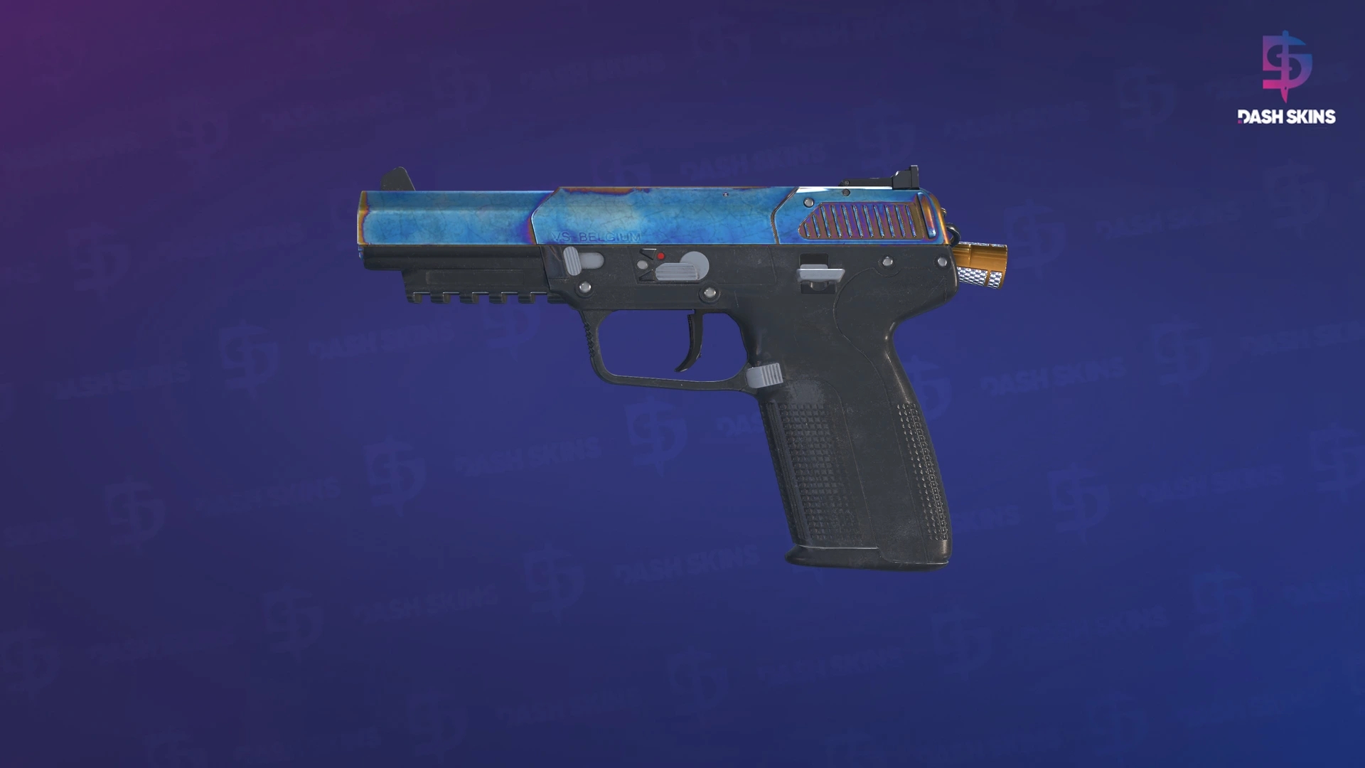 Five-SeveN | Heat Treated (Field-Tested) Screenshot Playside
