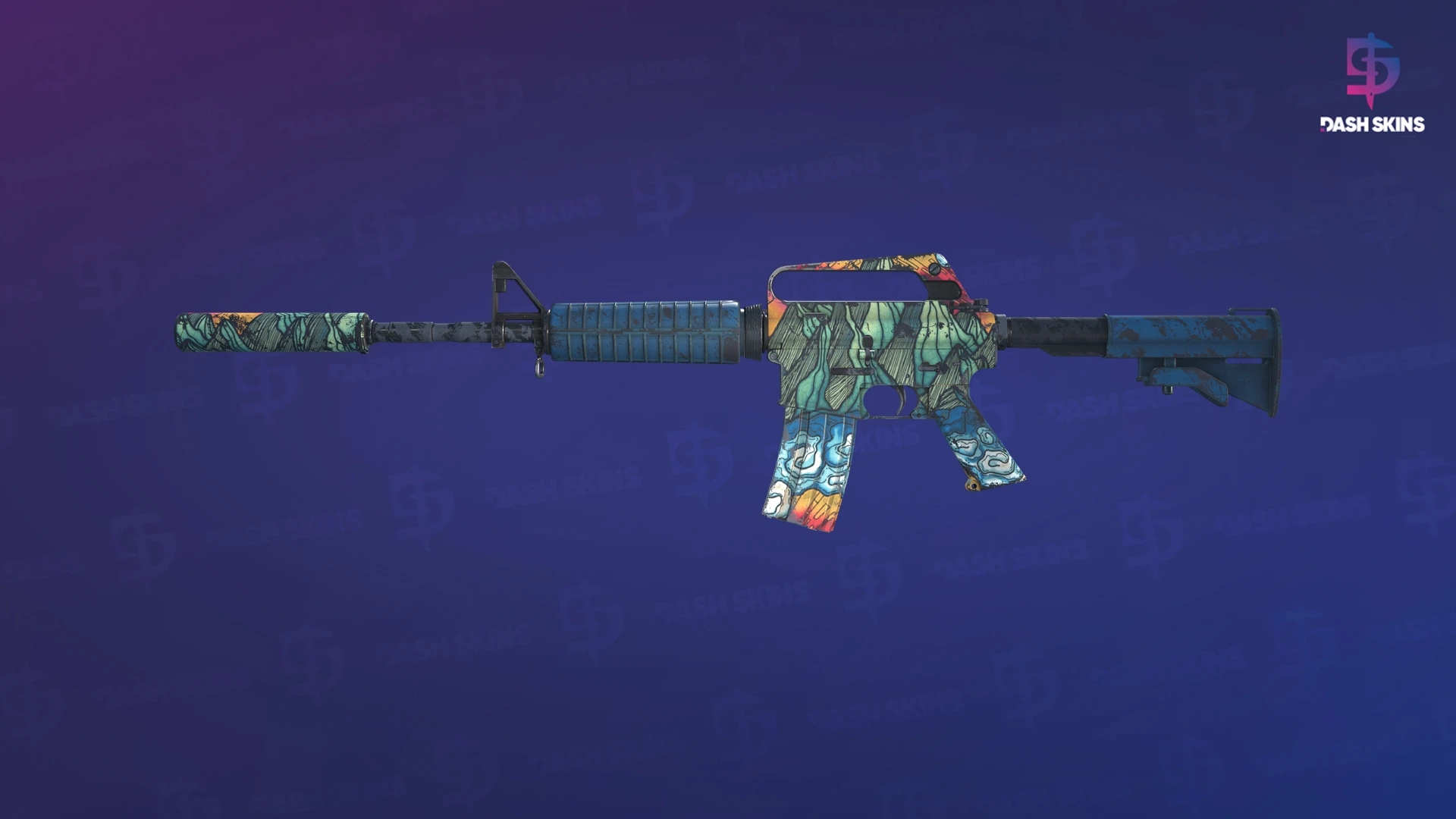 M4A1-S | Solitude (Well-Worn) Screenshot Playside