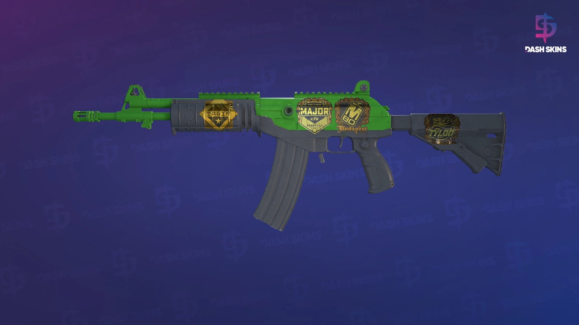 Souvenir Galil AR | Green Apple (Field-Tested) Screenshot Playside