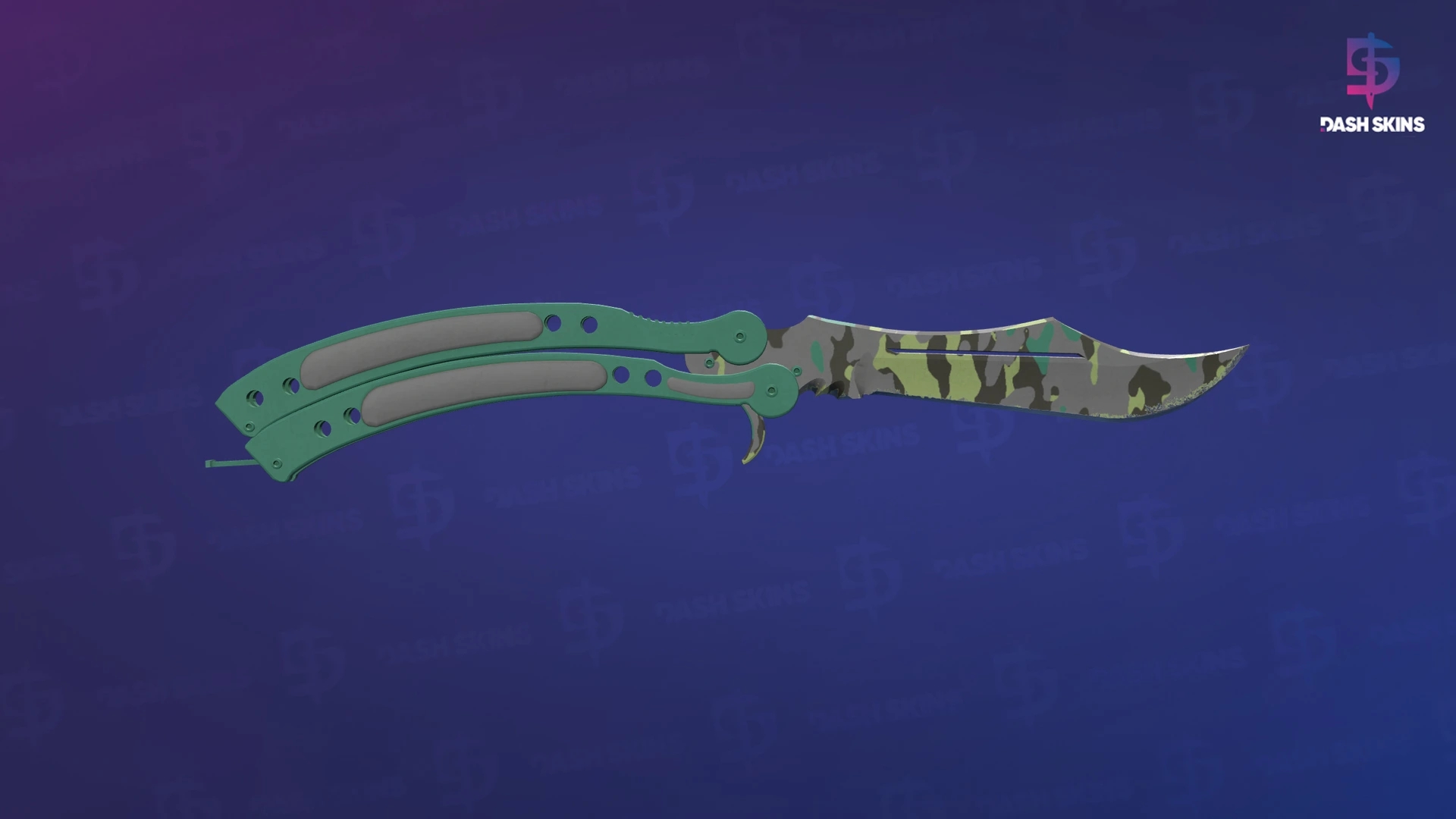 ★ Butterfly Knife | Boreal Forest (Minimal Wear) Screenshot Playside