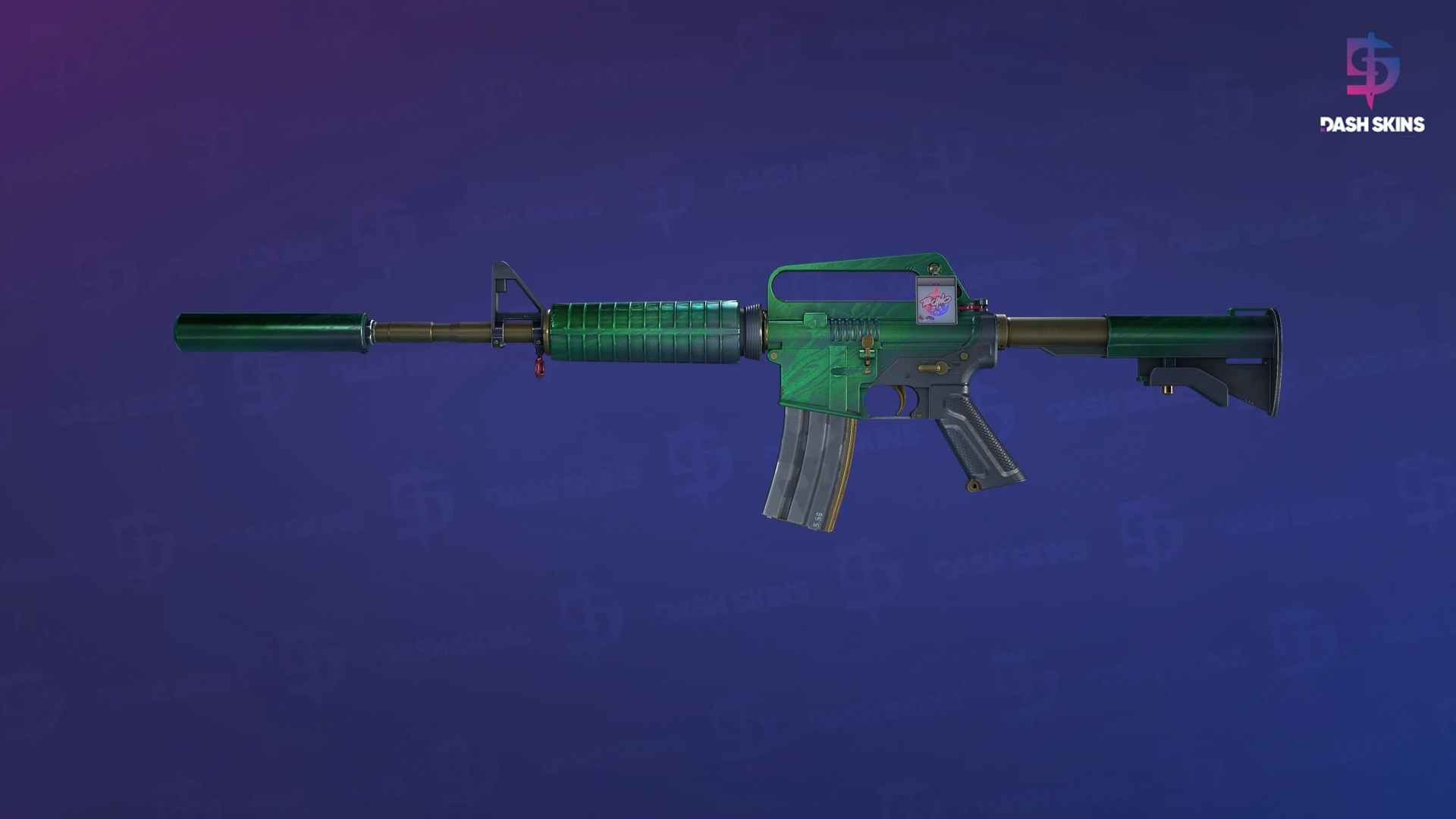 M4A1-S | Electrum (Minimal Wear) Screenshot Playside