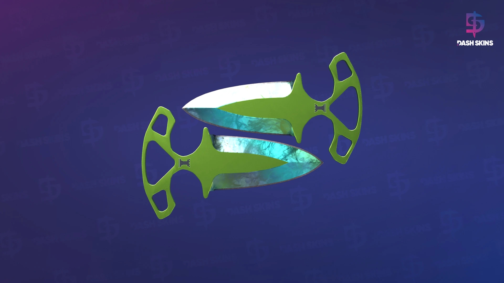 ★ Shadow Daggers | Gamma Doppler (Factory New) - Phase 4 Screenshot Playside