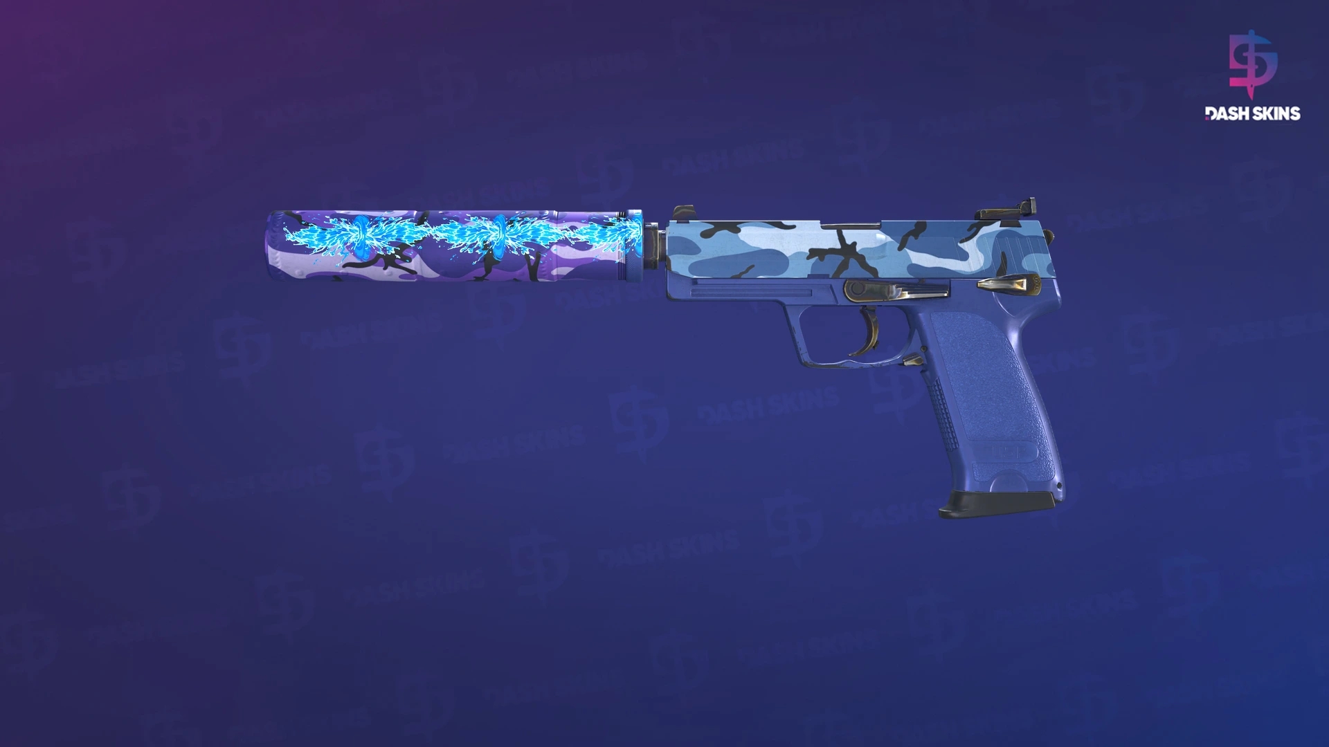 USP-S | Alpine Camo (Minimal Wear) Screenshot Playside
