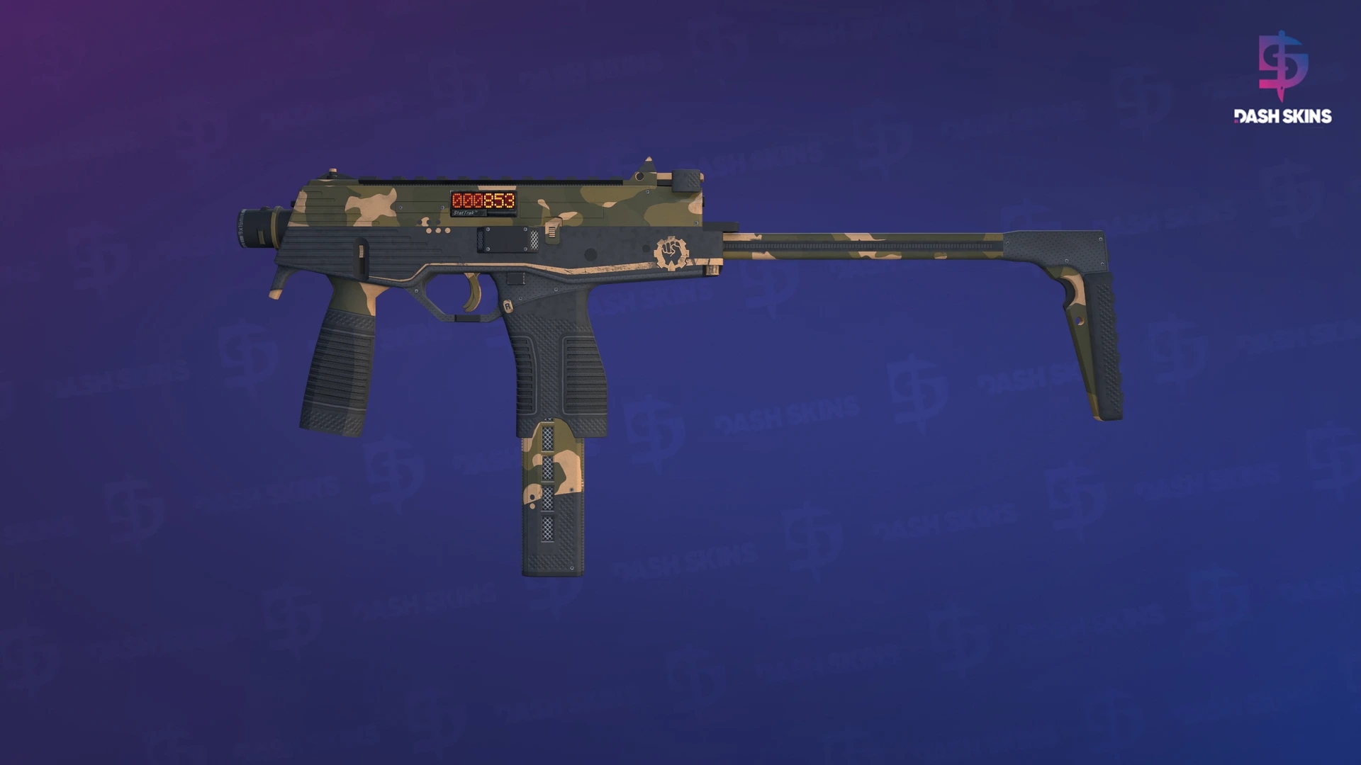 StatTrak™ MP9 | Black Sand (Minimal Wear) Screenshot Playside