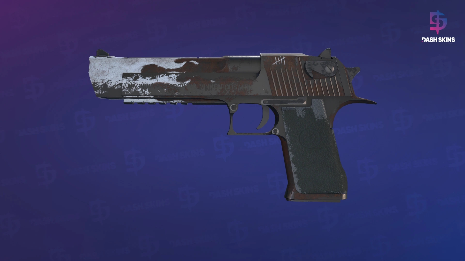 Desert Eagle | Oxide Blaze (Well-Worn) Screenshot Playside