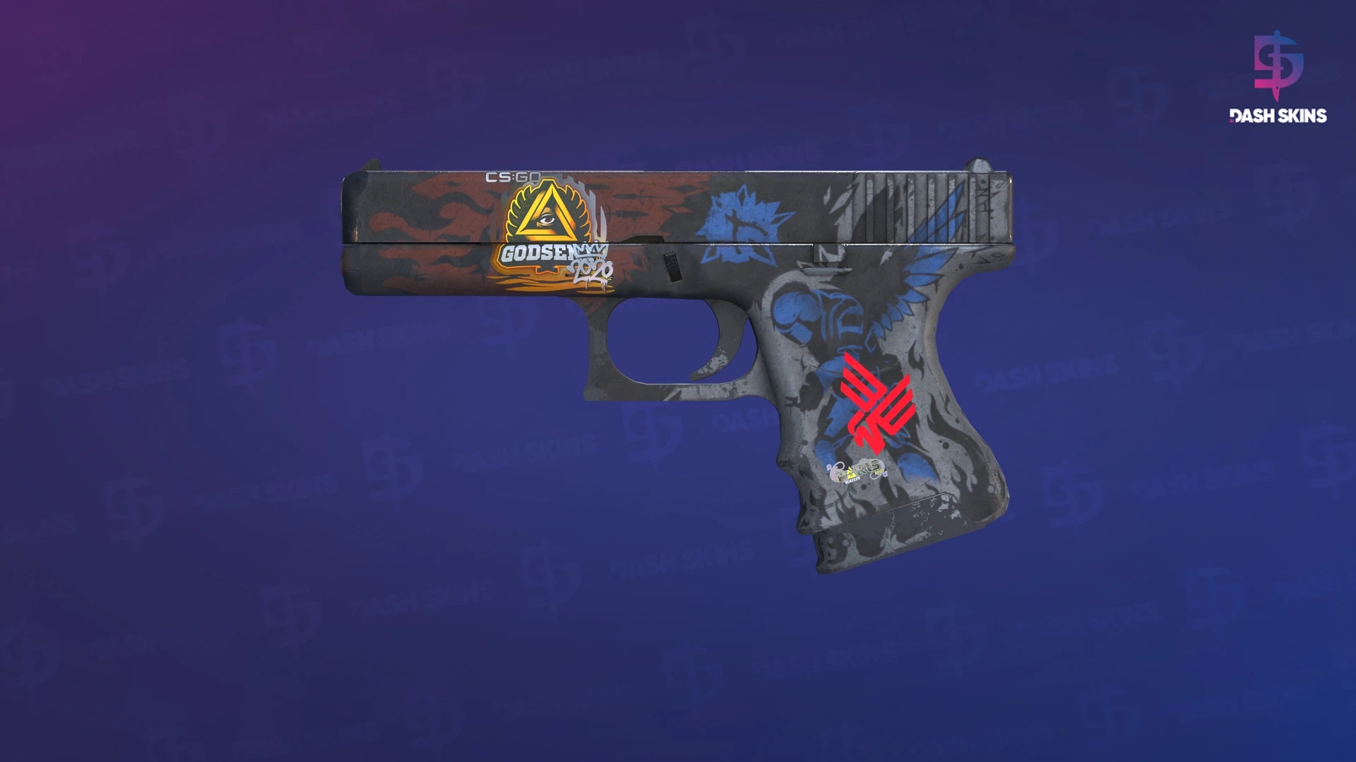 Glock-18 | Sacrifice (Field-Tested) Screenshot Playside