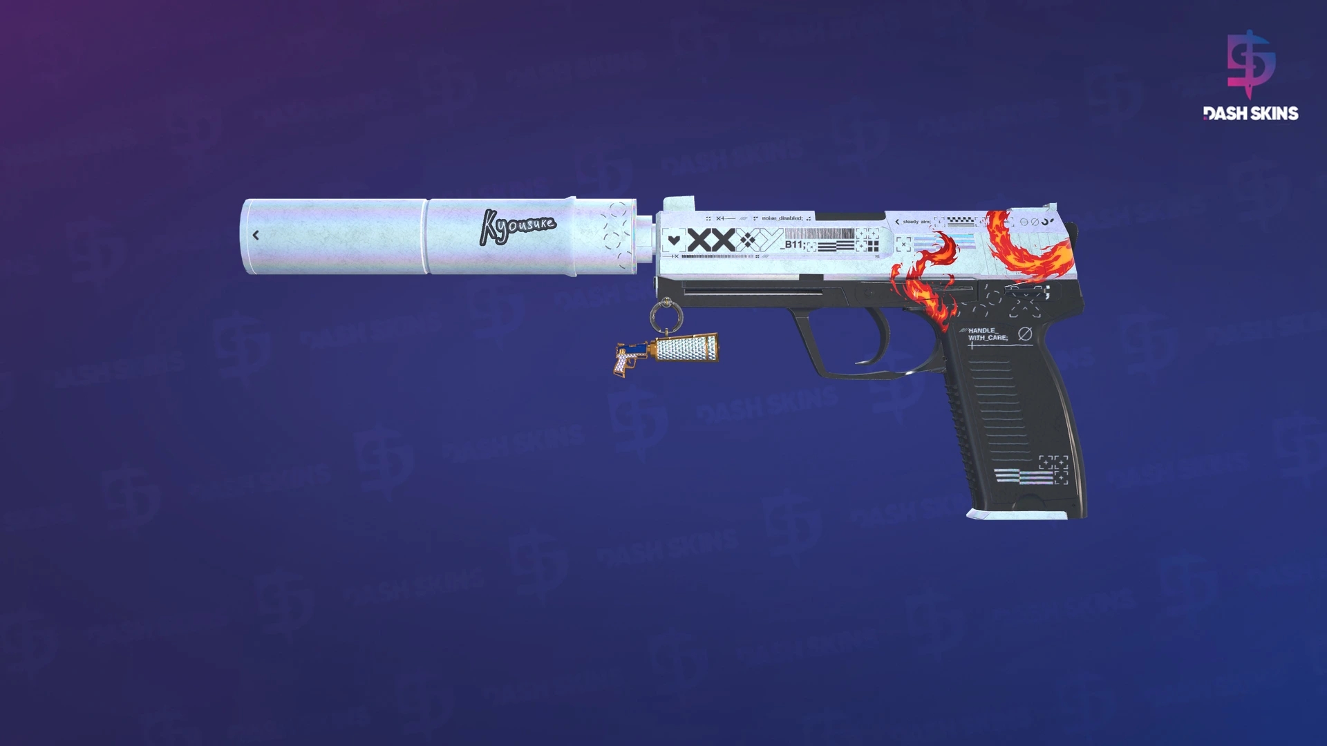 USP-S | Printstream (Well-Worn) Screenshot Playside