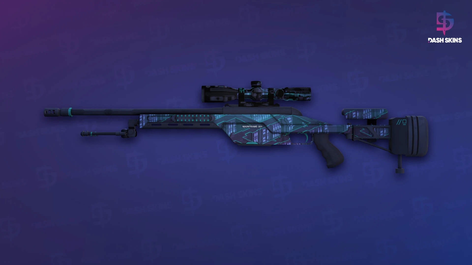 SSG 08 | Mainframe 001 (Factory New) Screenshot Playside
