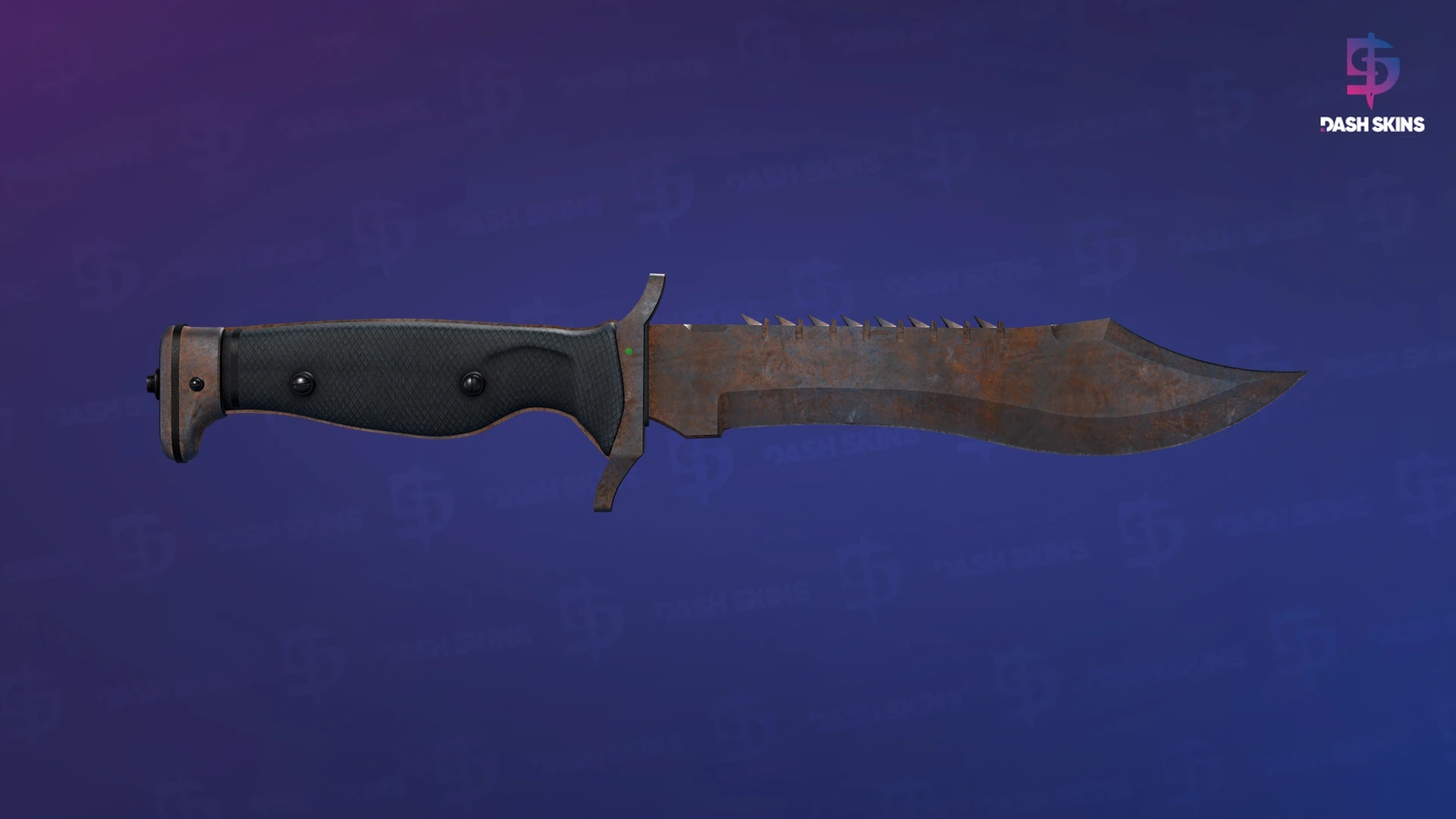 ★ Bowie Knife | Rust Coat (Battle-Scarred) Screenshot Playside