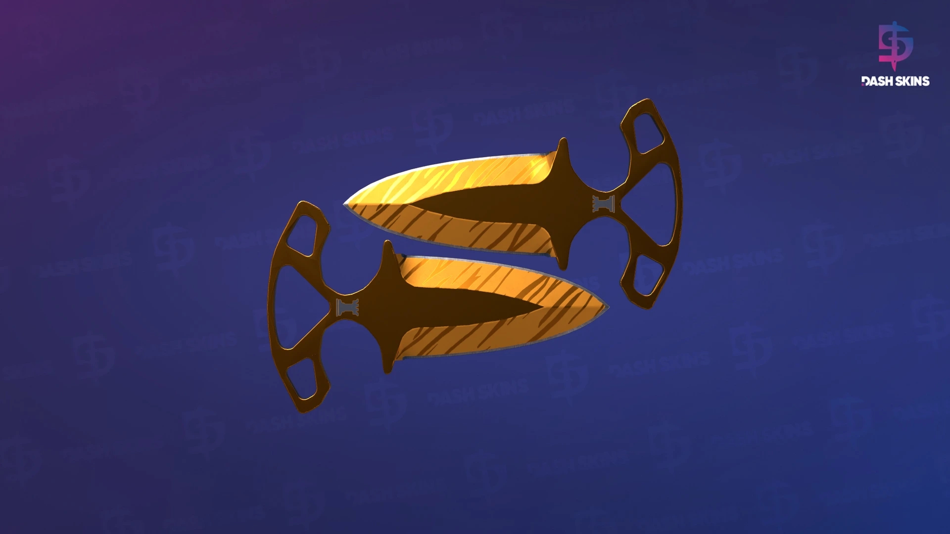 ★ Shadow Daggers | Tiger Tooth (Factory New) Screenshot Playside